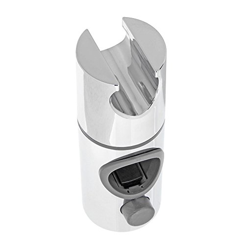 Brausegarnitur Duschkopf Halter Schieber Gleiter Brausehalter Wandstange Duschstange Duschkopfhalter Ø 25mm - 4