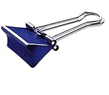 Original Mauly Klemmer 19 mm, Foldback-Klemmer, Blau,...