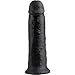 Produktbild KING HAHN PENIS REALISTISCHES 25,5 CM SCHWARZ