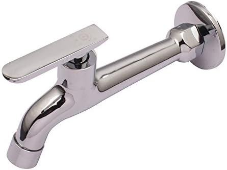 MIAORUI Full copper lengthened handle, faucet, single hole cold water quick opening, mop pool, faucet, lengthened single hole faucet garden faucet