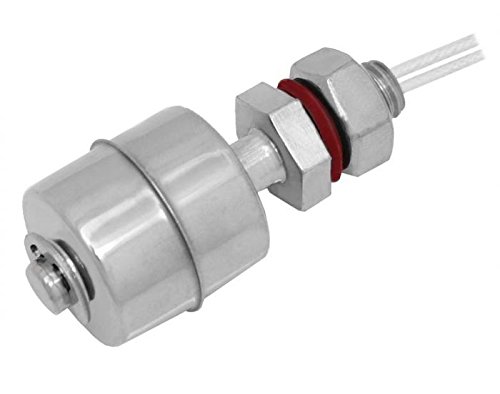 Preisvergleich Produktbild Edelstahl V4A Magnettauchsonde Pegelschalter Schwimmerschalter Wasserstandsensor … (Modell 3)