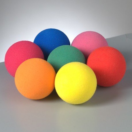 Preisvergleich Produktbild efco 7-Bälle Moosgummi 4 cm, CreaSoft