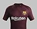 Shamyaan FCB Barcelona Jersey Kit for Adults - FCB away 3rd Kit Brown for Men and Boys - Half Sleeve New Latest Season 2017 - 2018 of La Liga FC Barcelona - Replica Soccer Jersey set of Barca Jersey. Excellent Dri-Fit Imported Quality Sportswear. Support Forca Barca Heroes Messi, Suarez, Iniesta RS.999.00