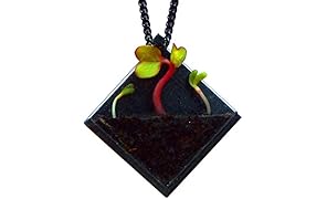 Pendentif à Planter livré avec terreau et graines biologiques