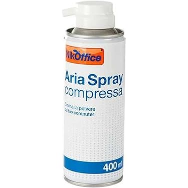 Bomboletta Aria Compressa Fellowes 400 Ml - Per Pulire Tastiere, PC E Apparecchiature Elettroniche - Foto 5