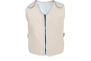 ARTOCT Gilet de Refroidissement par Glace d'été, Gilet de Pack de Glace réglable Gilet Froid de Refroidissement Personnel adapté aux Sports de Plein air, pêche, Cyclisme