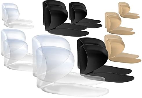 AddChi Best Heel Grips - 9 Pairs Gel Heel Cushions for Men and High Heel Cushion for Women -Prevent Blisters and Skin-Abrasion - Relief Pressure and Heel Pain - Shoe Sizer Insert Cushions