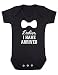 Ladies I Have Arrived Baby Boy Girl Unisex Short Sleeve Bodysuit (Black, 0-3m)