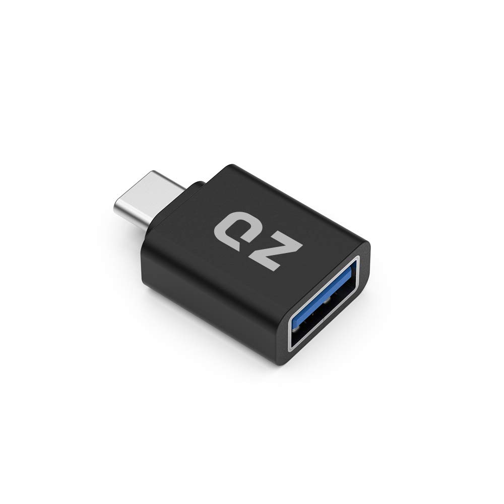 QZ USB 3.1 Type C OTG Adapter, Type C to USB Connector, USB to Type C Adapter OTG [Thunderbolt-3 Compatible]