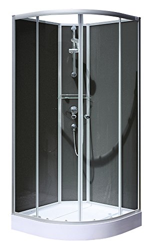Schulte 4060991009778 Cabine de douche, Noir