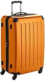 HAUPTSTADTKOFFER - Alex - Bagage Rigide Valise Grande Taille, Trolley avec 4 Roues multidirectionnelles, 75 cm, 119 litres, Orange