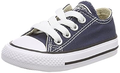 Converse Chuck Taylor All Star Core Ox - Sneakers Basses - Mixte Enfant - Bleu Marine (Navy) - 32 EU