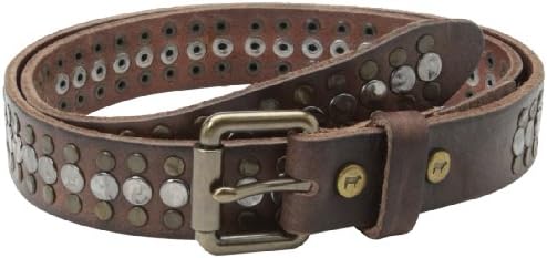 Will Leather Goods Men's Harrison Belt, Brown, 32