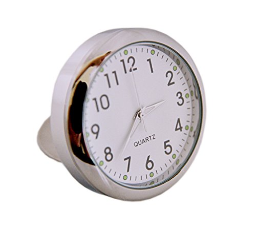 Price comparison product image superzubehoer A91 Upgraded-Version Car Clock Analogue Cockpit White