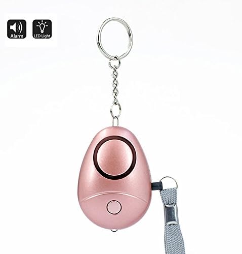 Anpole New Style Emergency Personal Alarm,140DB Self-Defense Electronic Device Security Alarm Keychain With LED Light for Women Kids Girls Elderly Safety