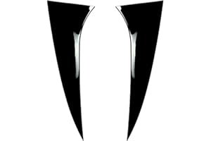 Nonuin Splitter Frontspoiler Für Hyundai IX35 2010–2017 2 Stück Heckscheibe Seitenspoiler Canards Splitter Teile Tuning Schwarz Glänzend