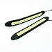 Produktbild heinmo 2 Pcs Gummi Flexible High Power 10 W Slim Chip Cob Led DRL Tageslicht fahren Licht Tagfahrlicht für Auto Fahrzeug Universal 12 V weiß