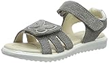 Passform: WMS - mittel Superfit Mädchen Maya Riemchensandalen, Grau (Hellgrau 25), 29 EU