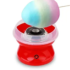 Akshar Creation Electric Mini Cotton Candy Machine with Sugar for Kid's (Multicolour )