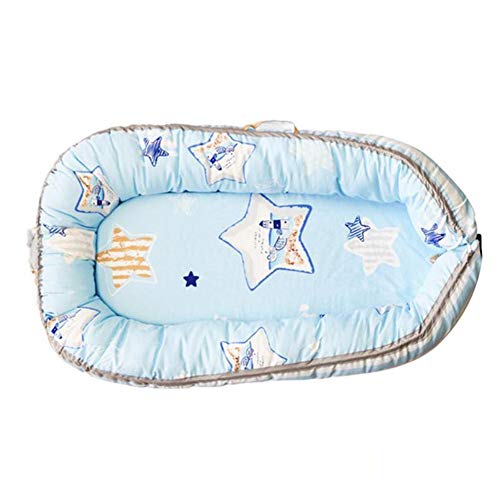 Preisvergleich Produktbild iStary Babynest Kuschelnest Lulando Reisebett Nest Stoßdämpfer Bionisches Tragbares Multifunktionsreise Krippe Neugeborene Matratzen Baumwollwiege Schwimmend Pad Bad Badewannensitz Bett (0-24 Monate)