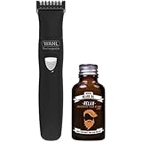 Wahl Rechargeable Trimmer and Beard Oil Gift Set
