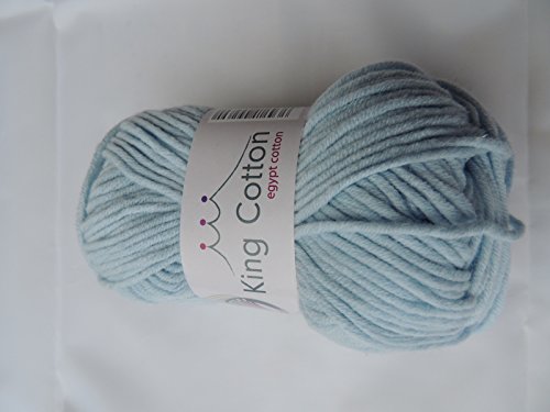Gründl King Cotton Set, 10 x 50 G, + kostenlose Anleitung für eine Häkelmütze Farbe frei wählbar(Farben bitte per Nachricht mitteilen) - 8