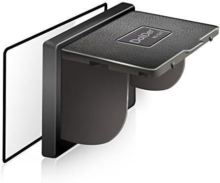 DolDer 5th for Nikon D500 Camera Protector, New Design Metal Edge LCD Screen Protection with Self-Adhesive LCD Hood, made by larmor
