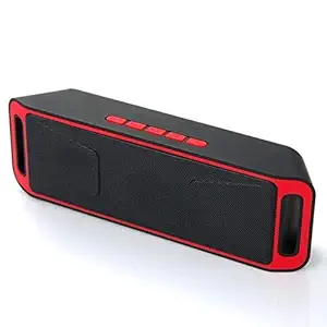 Pikyo ZS221 Portable Wireless Bluetooth Speaker with High Bass Sound | Calling Function & Long Battery Backup FM | AUX | USB & SD Card Supported Compatible with All Devices (Multi Color)