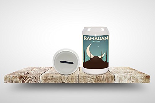 Spardose Religion Ramadan Kareem Keramik bedruckt - 2