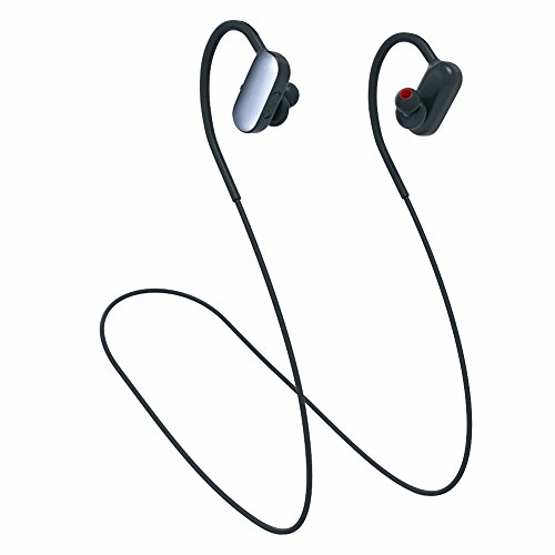 Preisvergleich Produktbild Bluetooth Kopfhörer,Dewanxin Wireless Kopfhörer Bluetooth V4.1Stereo Sportkopfhörer In Ear Halsband Sport Ohrhörer Rauschunterdrückung Noise Cancelling Super Bass Ohrhörer für Joggen, Workout, Fitness, Headphones für iPhone, Android, MP3 und so weiter (Schwarz)