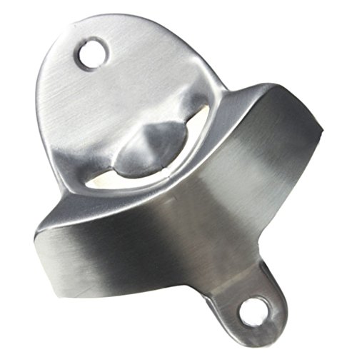 Gazechimp Retro-Wand Flaschenöffner Rostfreier aus hochwertiger Edelstahl - 3