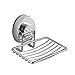 Produktbild JJ.Accessory Suction Cup Soap Box Drain Saugwand Seifenschale Seifenhalter Edelstahl Ablagekorb Container für Badezimmer Küche