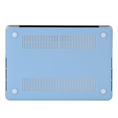 MOSISO MacBook Pro 15 Retina Hülle (NO CD-ROM Drive) – Ultra Slim Hochwertige Plastik Hartschale Tasche Schutzhülle Snap Case für MacBook Pro 15 Zoll with Retina Display (Model A1398), Air Blau - 6