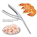 Produktbild Seafood Tools - Stainless Steel Shrimp Peeler Creative Gadget Seafood Prawn Lobster Crab Crawfish Deveiner Peel - Gift Seafood Stainless Steel Crab Plastic Tools Lobster