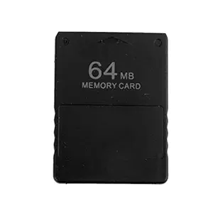 64MB Memory Card for Sony PlayStation 2 (Black)