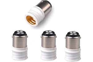 ShuoHui 4 sztuki B15/BA15D na E14 adaptery oprawki żarówki konwerter uchwyt nowy DE