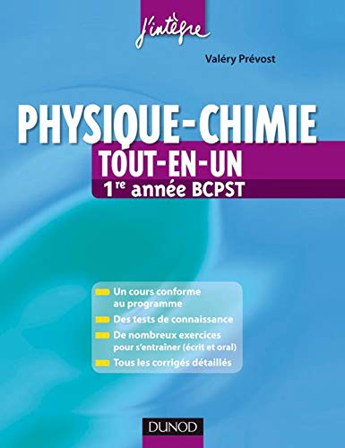Télécharger Physique-chimie : Tout-en-un - 1re année BCPST livre En ligne