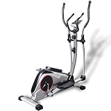 vidaXL Elliptical Trainer XL Magnetic Cross Trainer Silver – Cross...