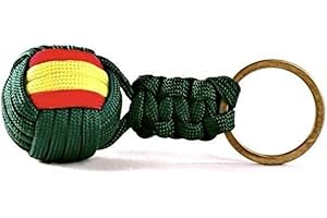 MIBANDERA Llavero Bandera de España, Llavero Hombre Mujer Bandera España. Llavero Coche Moto