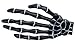 niceeshop(TM) Fashion Punk Rock Devil Skeleton Hand Claw Hair Clips
