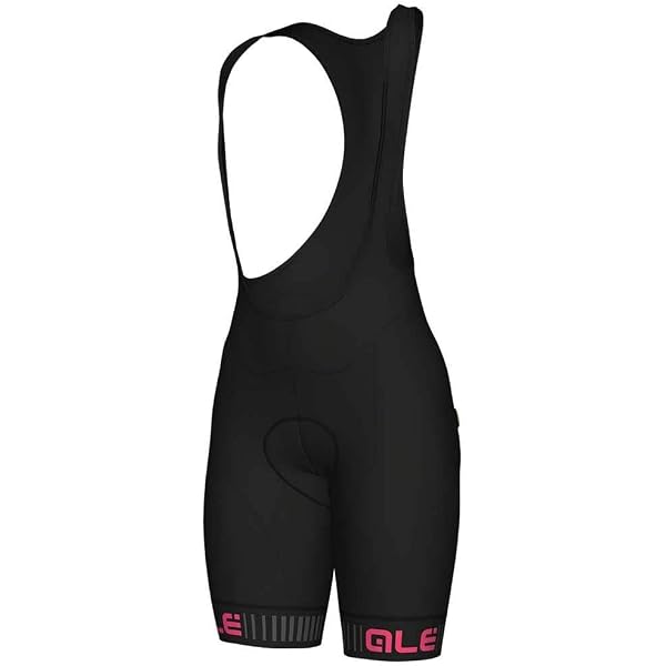 ALE' Damen Trägerhose K-ATMO 2.0 | Thermisch, Wasserabweisend & Atmungsaktiv | Für Radfahrerinnen (4°–16°C) | Mit W4H Sitzpolster & Reflektierenden Details