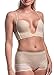 Produktbild Magic Bodyfashion Damen V-Bra Stiefe BH, Beige (Latte 6513), NA (Herstellergröße: 80D)