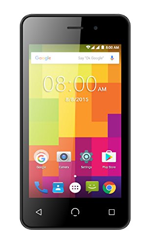 NUU Mobile A1 EU Smartphone, Dual-SIM, Memoria Interna da 4 GB, Nero