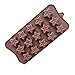 Produktbild Rich overnight 3D Silicon Chocolate Mold Candy Cookie Baking Fondant Mold Cake Decoration Tool