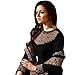 PristiveFashionHub Women's Codding Long Anarkali Gown With Duppta(Free Size) (Black)
