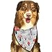 Produktbild Wfispiy Various Red Mushrooms Fashion Pet Bandanas Dog Car Neck Scarf for Unisex Pet Boy Girls