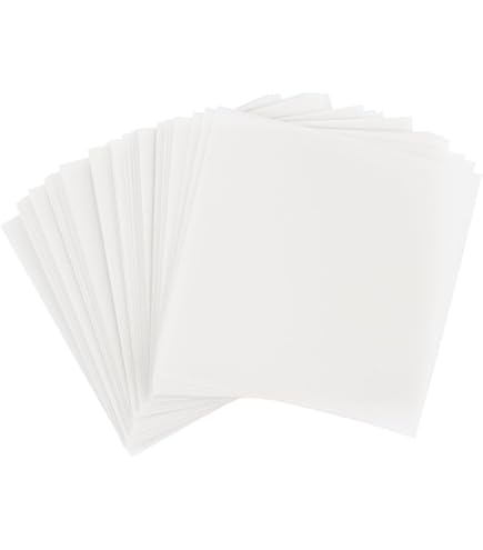 Perkament vellum transparant papier Ursus 5 vellen A4 Kerstster Wit De Mobiele