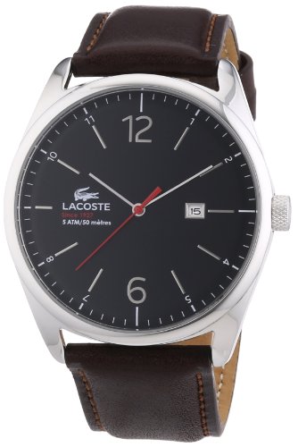 Lacoste Herren-Armbanduhr Analog Quarz Leder 2010682 Lacoste Herren-Armbanduhr Analog Quarz Leder 2010682