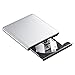 Produktbild Blu-ray Laufwerke, TOPELEK USB 3.0 Externe Laufwerke Brenner Treiber, BD CD DVD Brenner und Player, für Windows, Mac OS Laptop, PC, Computer, Silbern