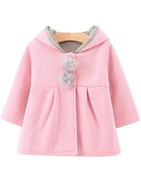Baby Säugling Mädchen Winter Warm trenchcoat Kapuzen Winterjacke warm Outwear 73-100cm